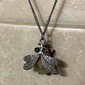 Moth Fly long necklace